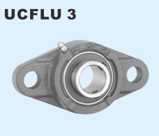 Insert bearing unit rhombic-flanged type UCFLU3 1
