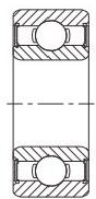 Miniature and small deep groove ball bearing 5